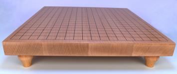 A36 Beech veneer with legs 3,6 cm thick  19x19
