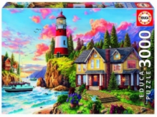 Educa Lighthouse near the ocean 3000 pieces